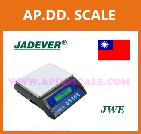 เครื่องชั่งดิจิตอลตั้งโต๊ะ 3-30kg ยี่ห้อ JADEVER รุ่น JWE ราคาพิเศษ